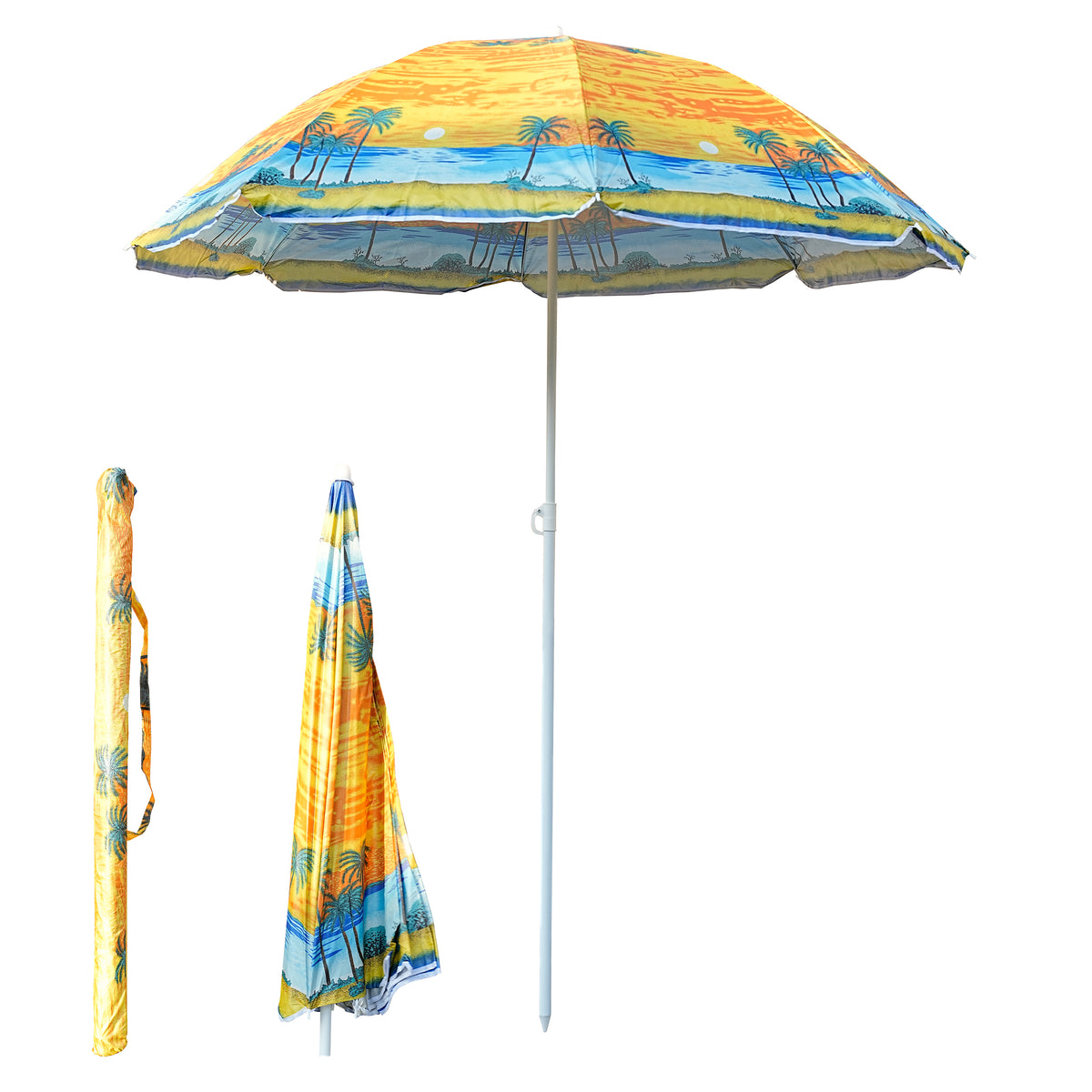 Beach Umbrella Yellow