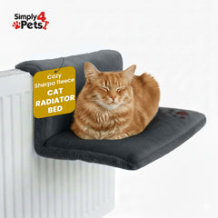 Cat radiator Bed Grey