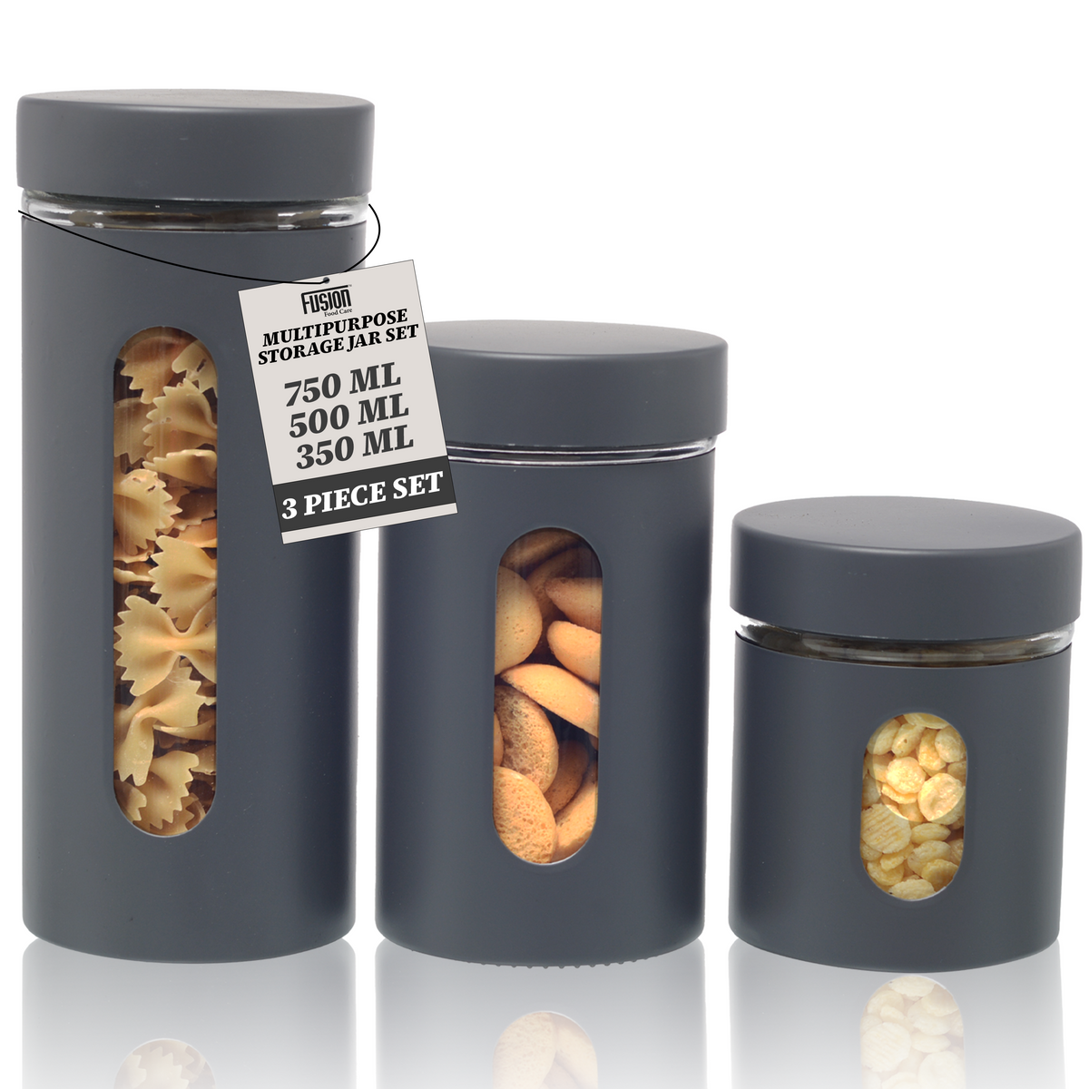 3PK Glass Storage Container