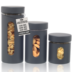 3PK Glass Storage Container
