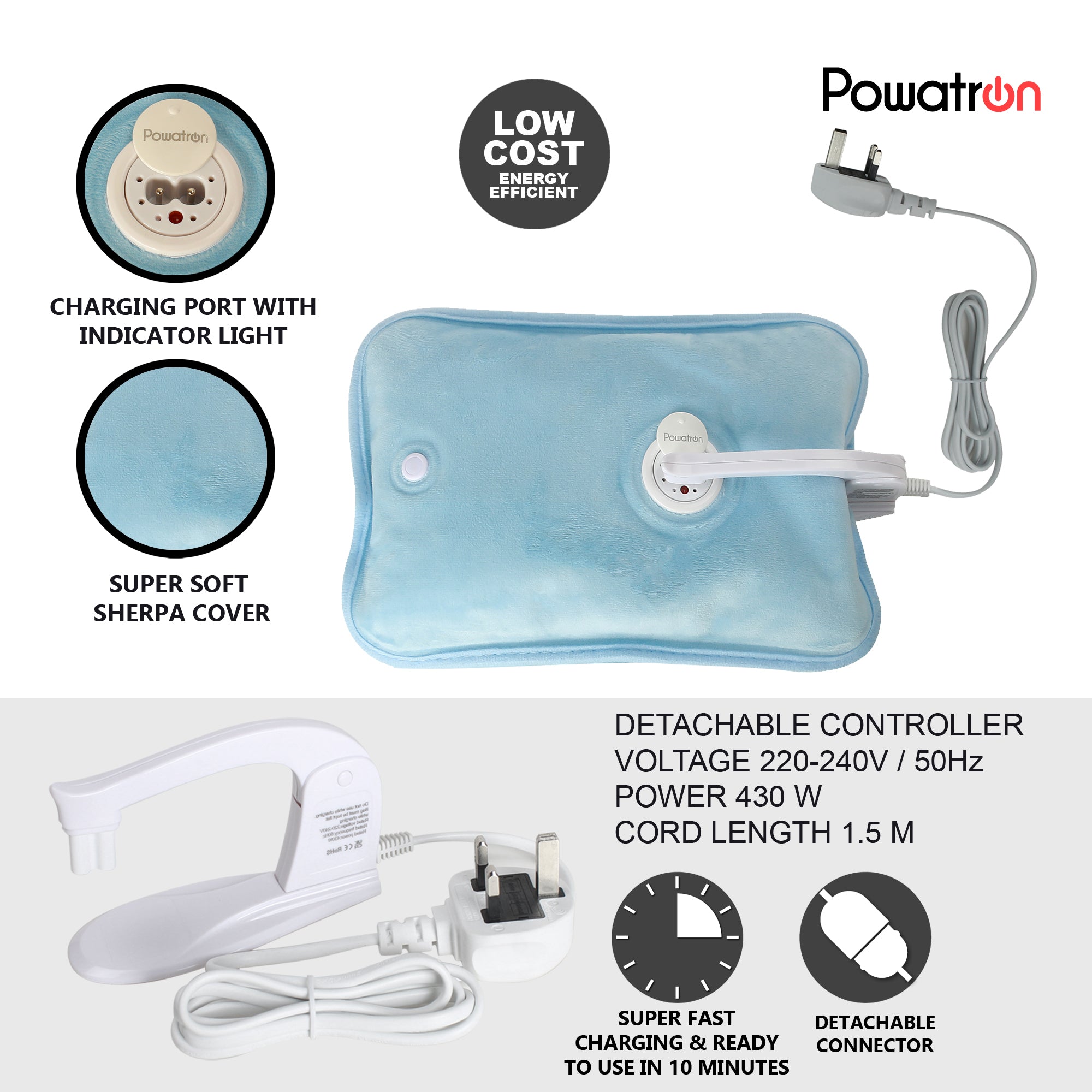 Rechargeable Electric Hot Water Bottle