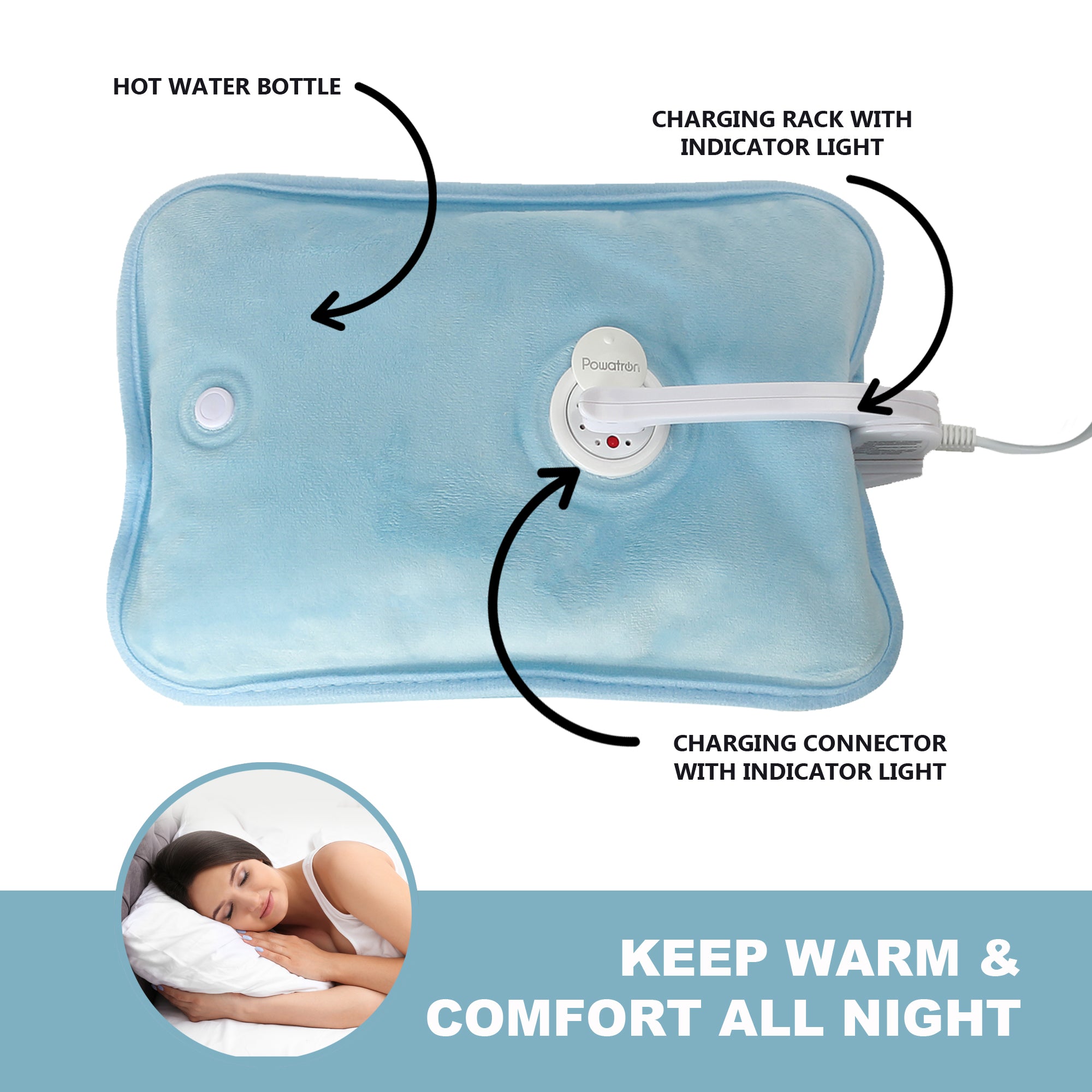 Rechargeable Electric Hot Water Bottle