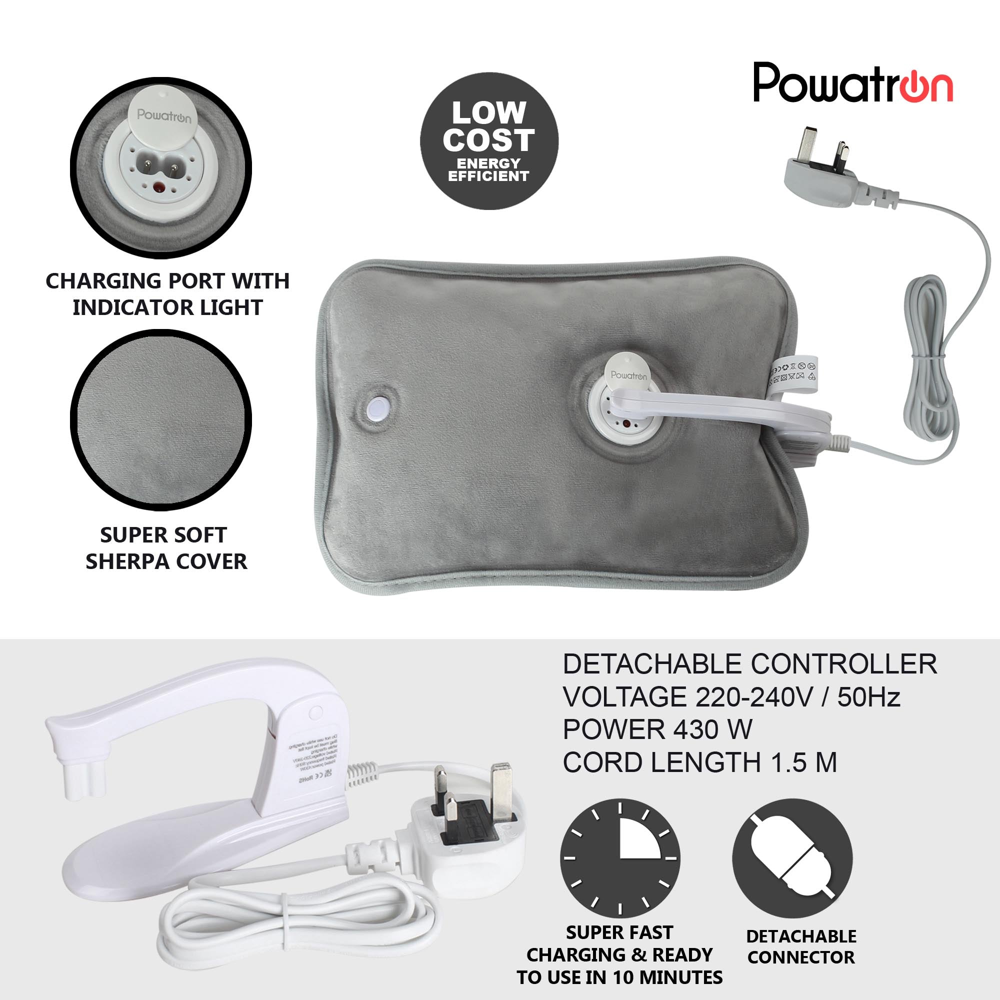 Rechargeable Electric Hot Water Bottle