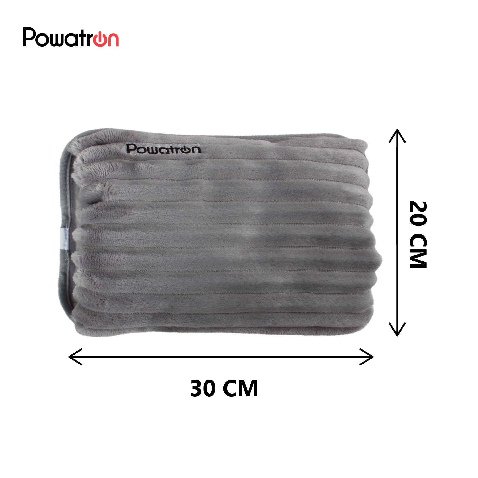 Rechargeable Electric Hot Water Bottle with Super Soft Teddy Fabric