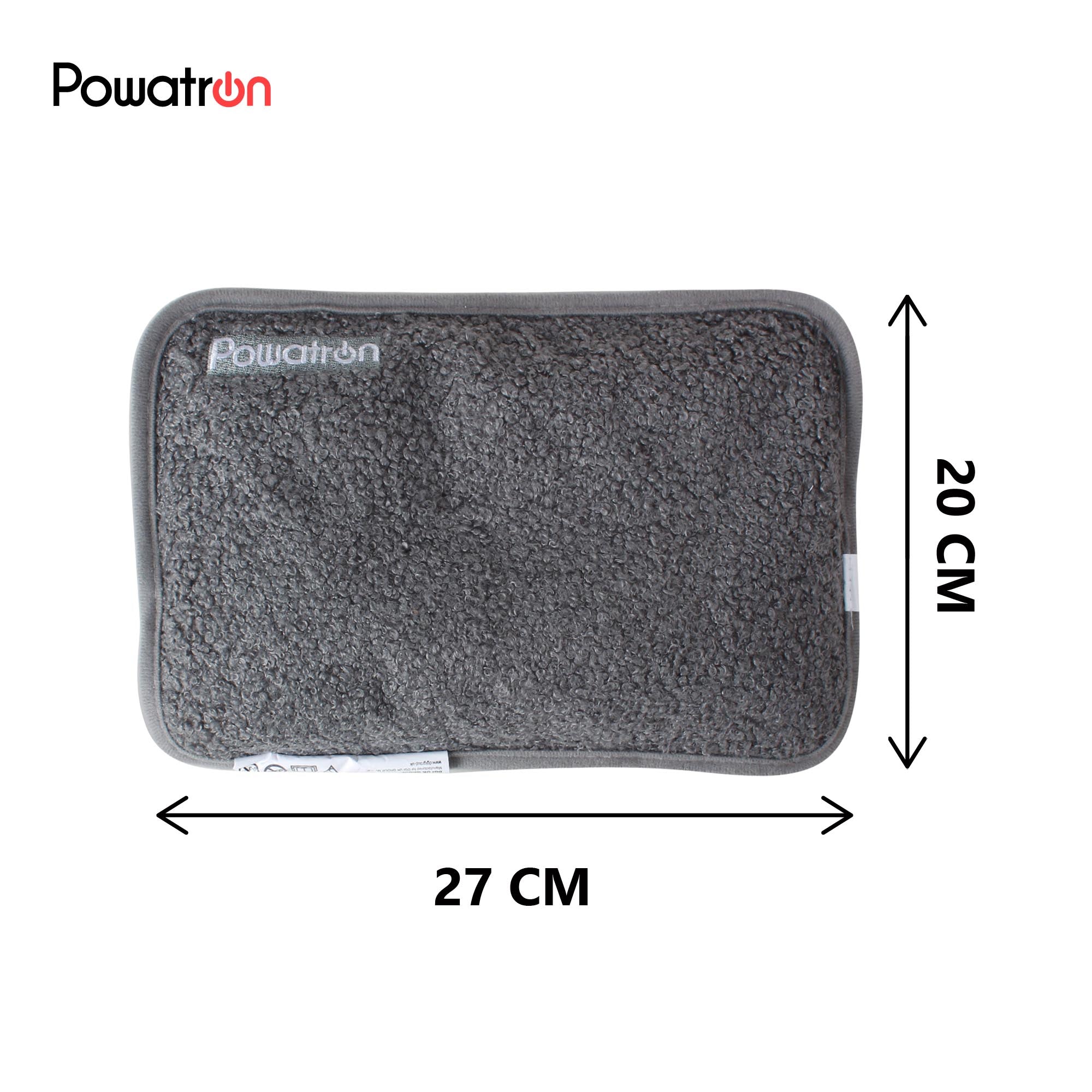Rechargeable Electric Hot Water Bottle with Super Soft Teddy Fabric