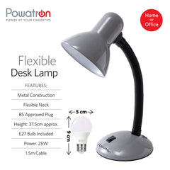 Desk Lamp Grey