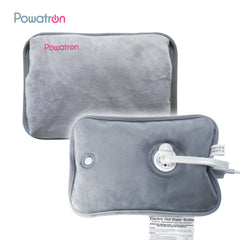 Rechargeable Electric Hot Water Bottle with Super Soft Teddy Fabric