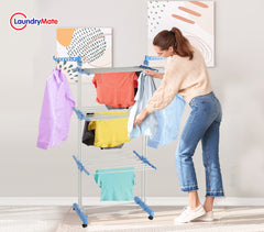 3 Tiers Folding Portable Clothes Airer