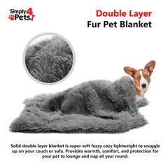 Pet Blanket Medium Grey