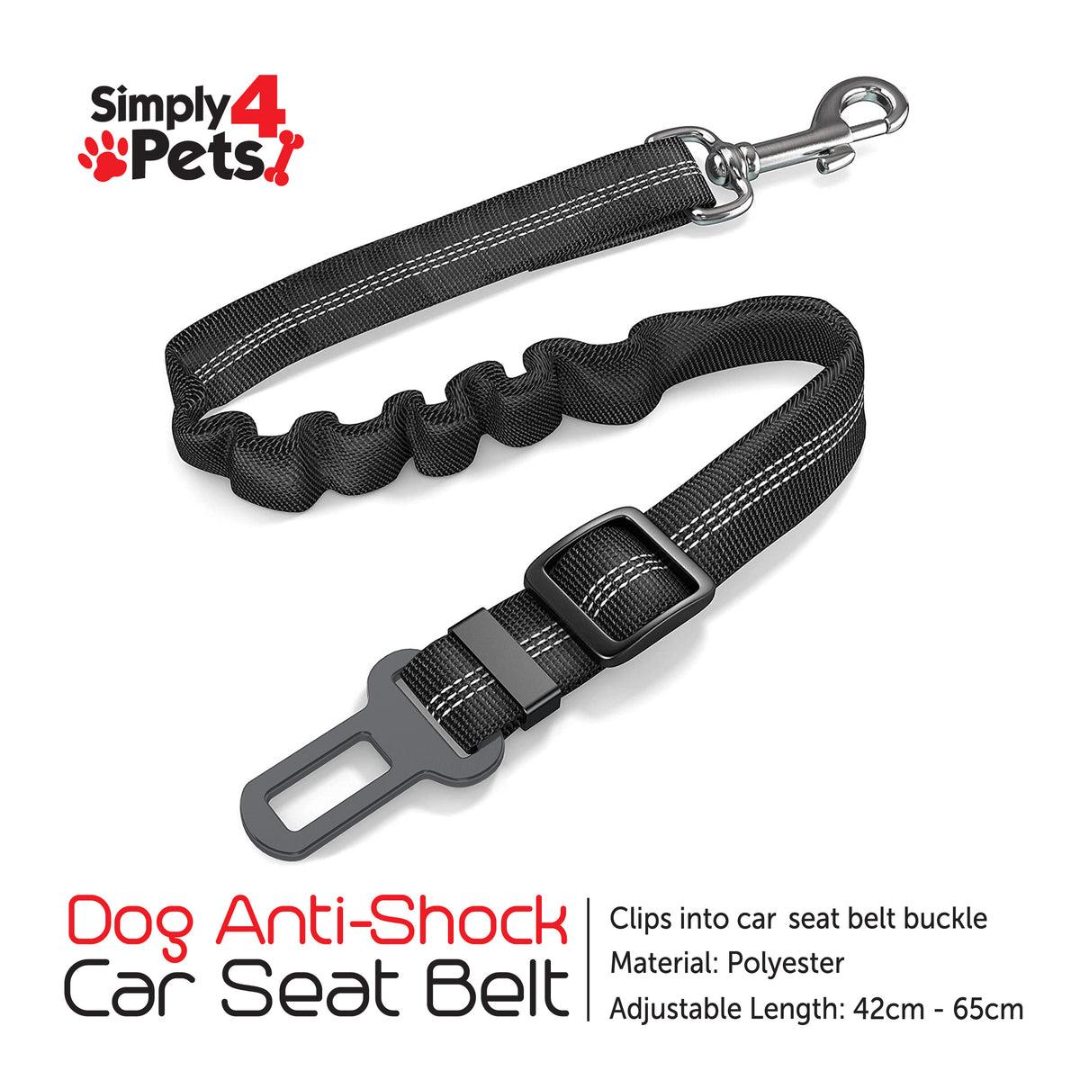 Anti Shock Pet Dog Car Seat Belt