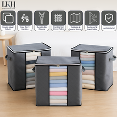 3PK Dust Cover Bags 90L