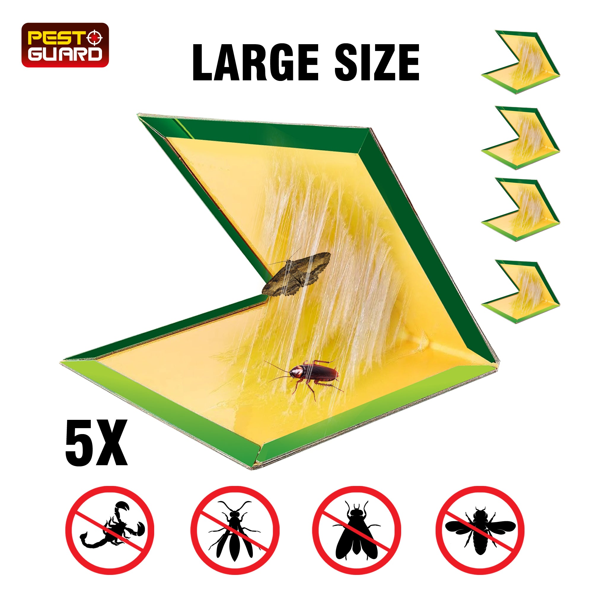 5PK Super Strong Sticky Mouse Board