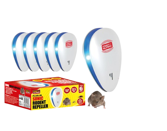 6PK Ultrasonic Pest Repeller