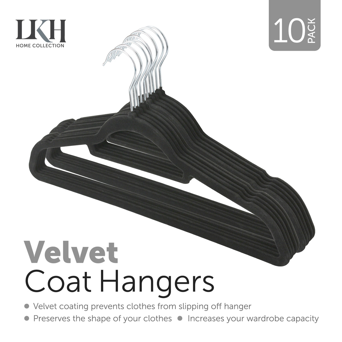 Black Velvet Hanger