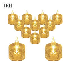 12PK Transparent Candle
