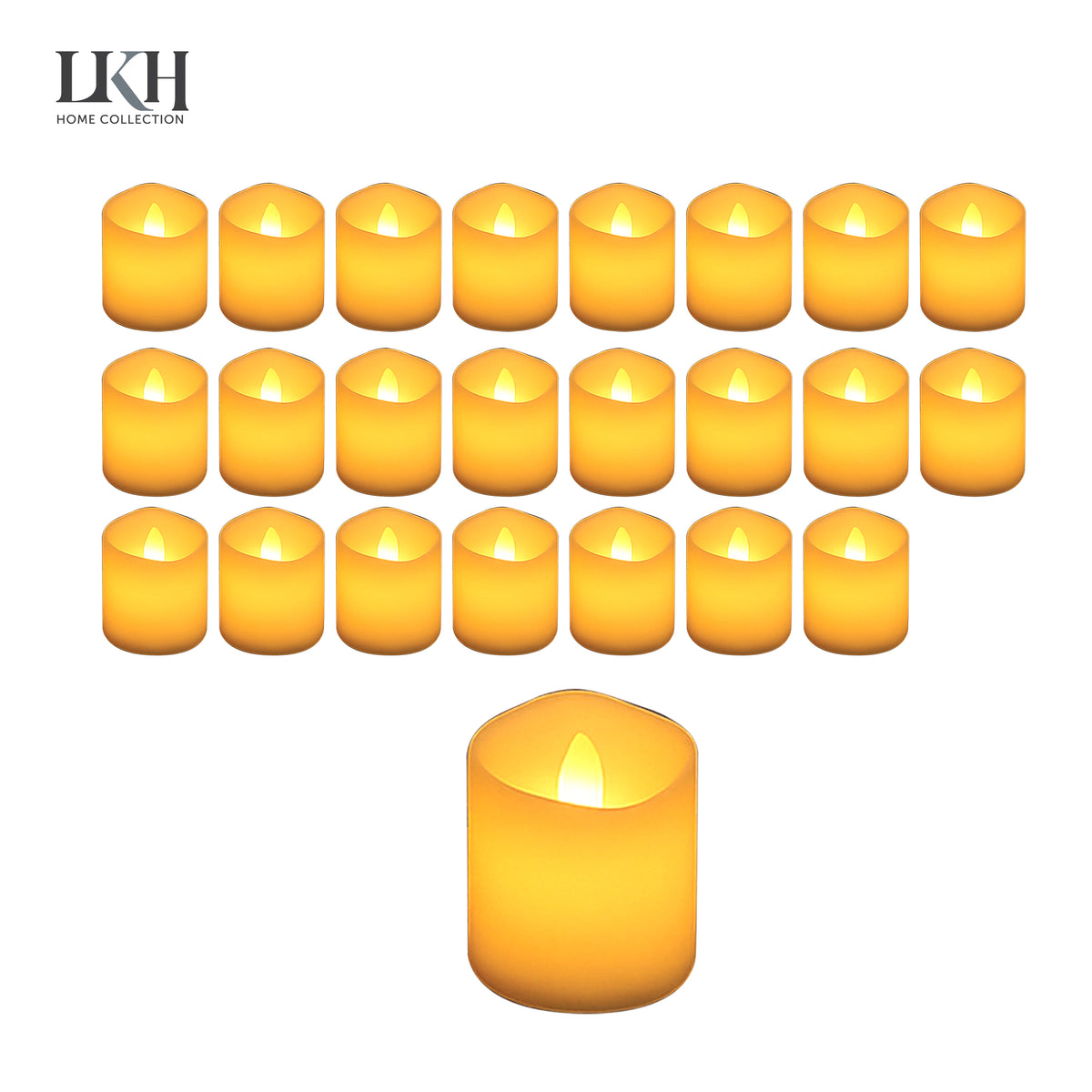 24PK White Candle