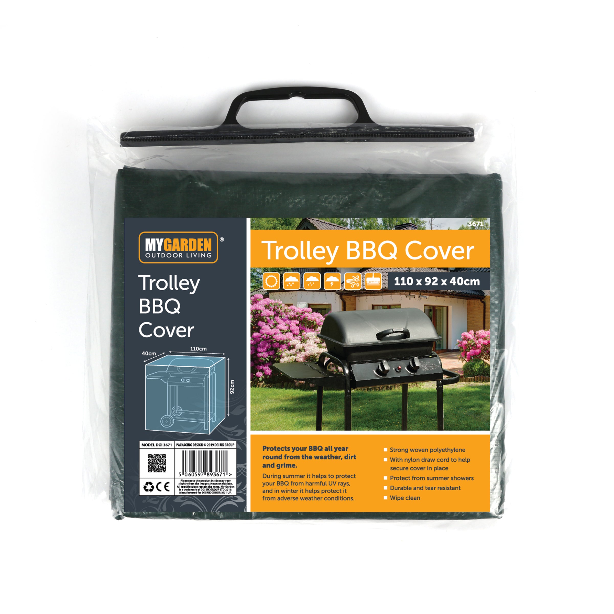 Trolley Barbecue Cover