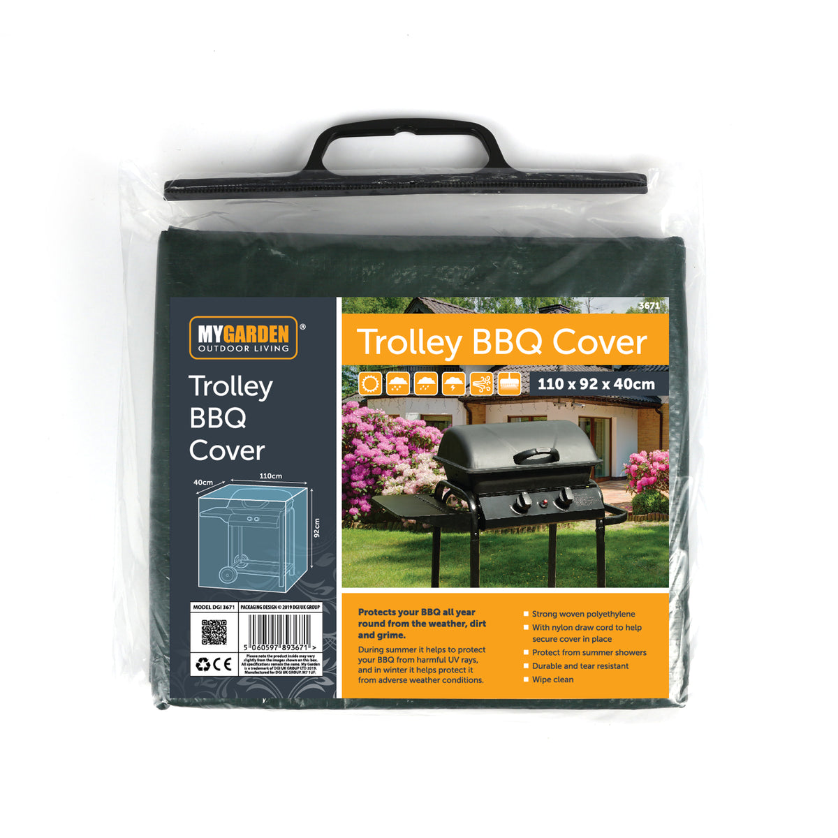 Trolley Barbecue Cover