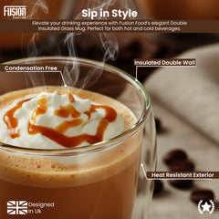 2PK 350ml Double Wall Mug