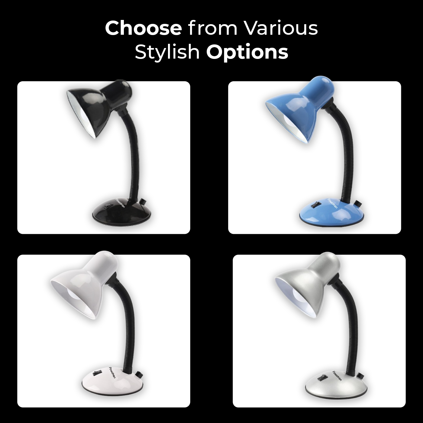 Adjustable Flexible Desk Lamp Design