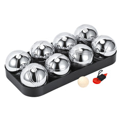 8PK Steel Bocce Ball Set