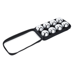 8PK Steel Bocce Ball Set