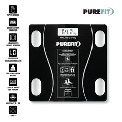 180Kg Digital Bathroom Scales with Bluetooth