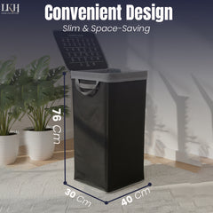 Laundry Basket Black