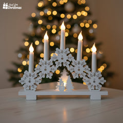 Christmas-MDF LED Candle Light White (6)
