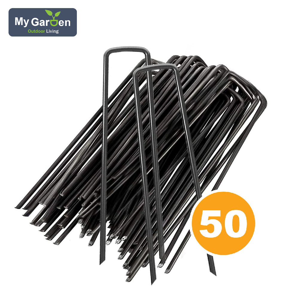 50 Pack of Durable Weed Mat Pins