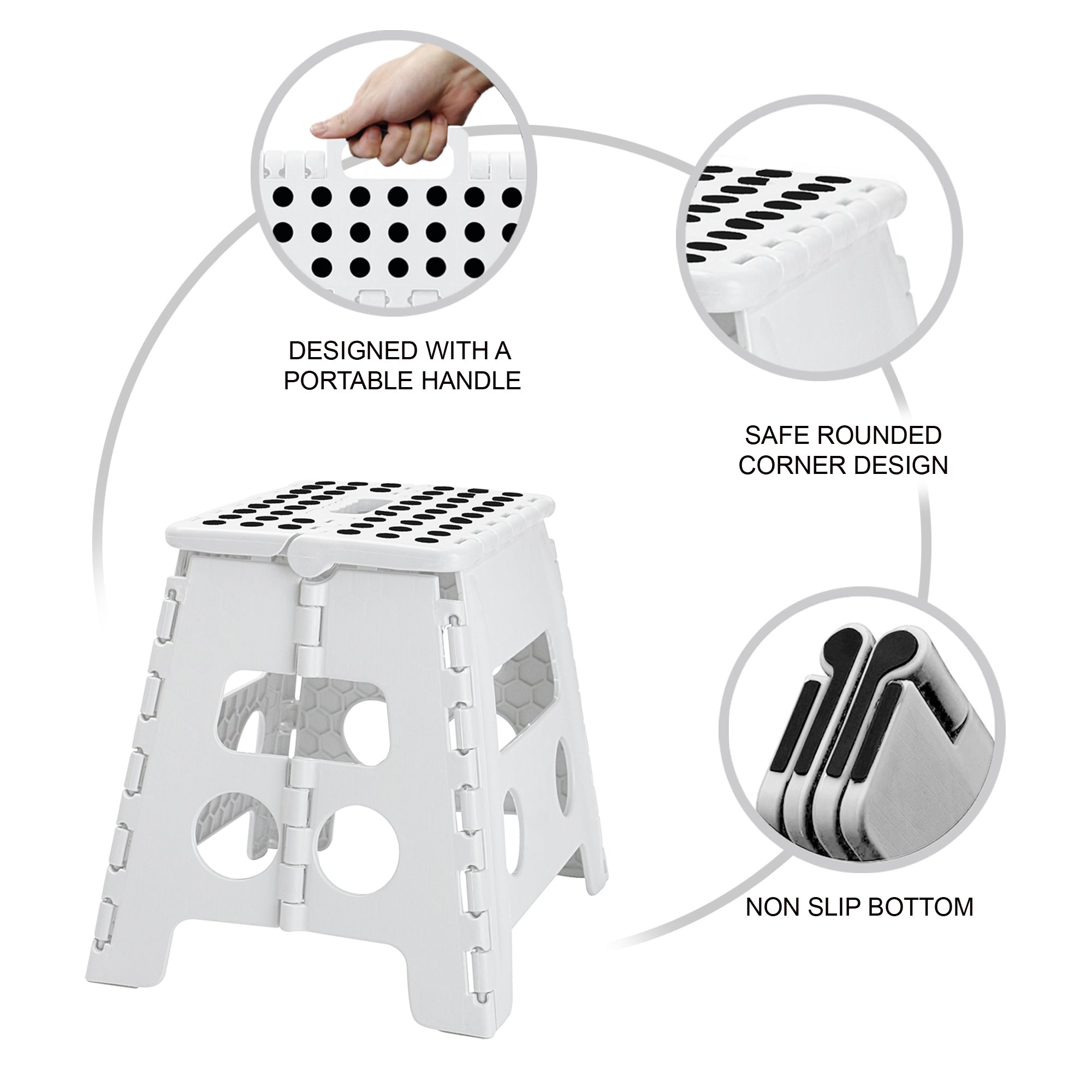 Foldable Step Stool for Easy Access