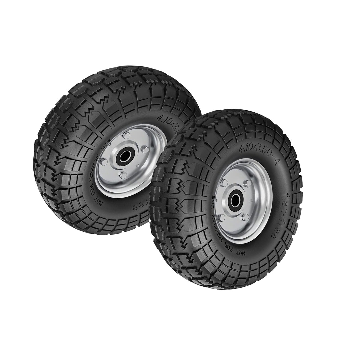 2PK Wheelbarrow Pneumatic Rubber Wheels