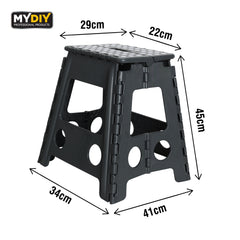 Compact Folding Step Stool for Home and Kitchen Use