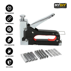 Multi-Use Staple Gun with 1500pcs Nails