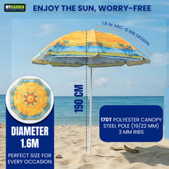 Beach Umbrella Yellow