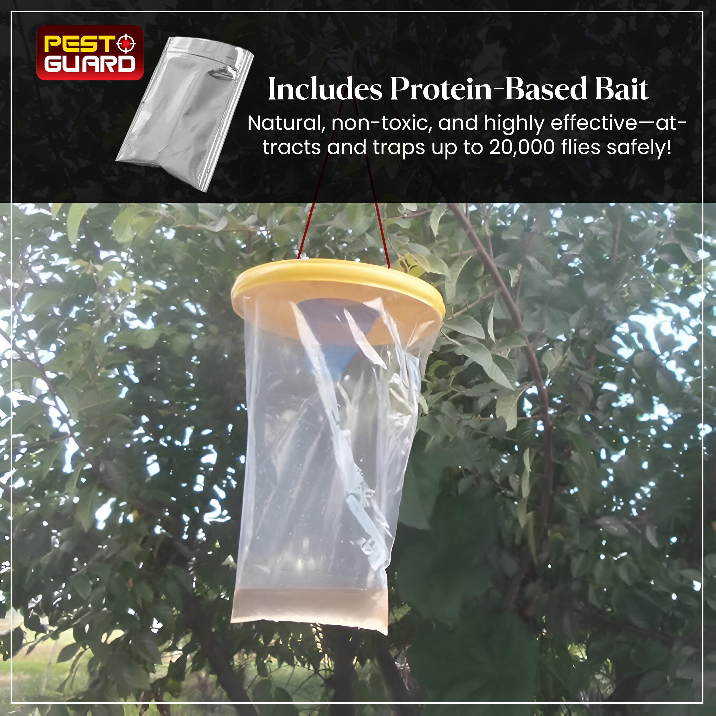 Reusable Eco Friendly Fly Catcher Trap
