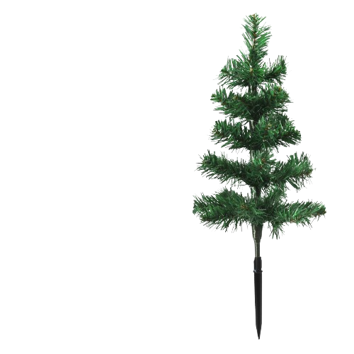 4 Piece LED Christmas Tree Stake Lights