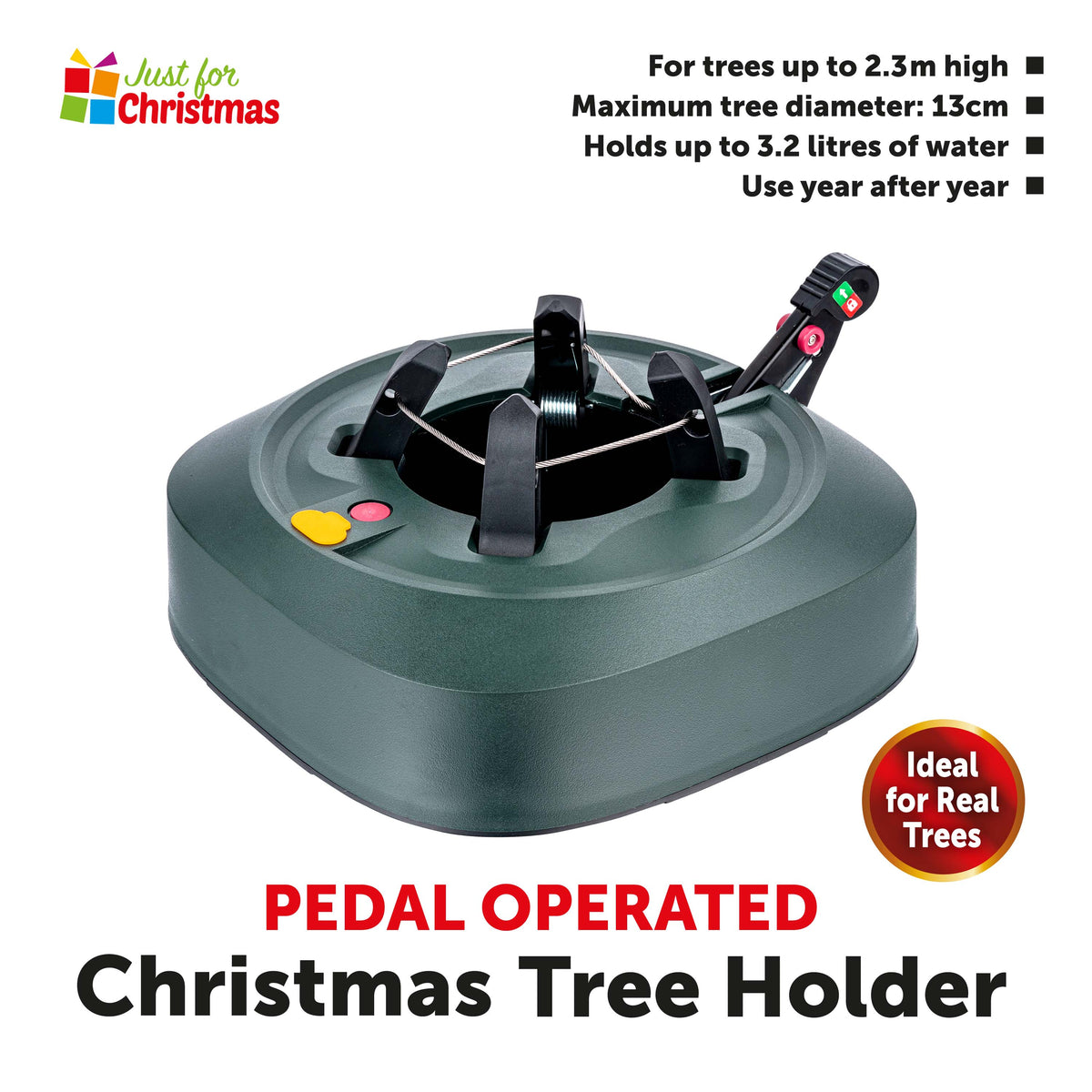 Pedal Operated Christmas Tree Holder