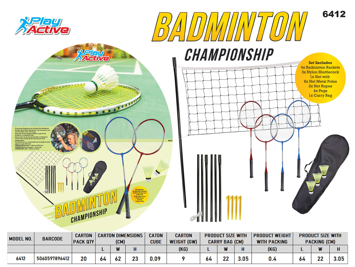 Badminton Set 4 Person