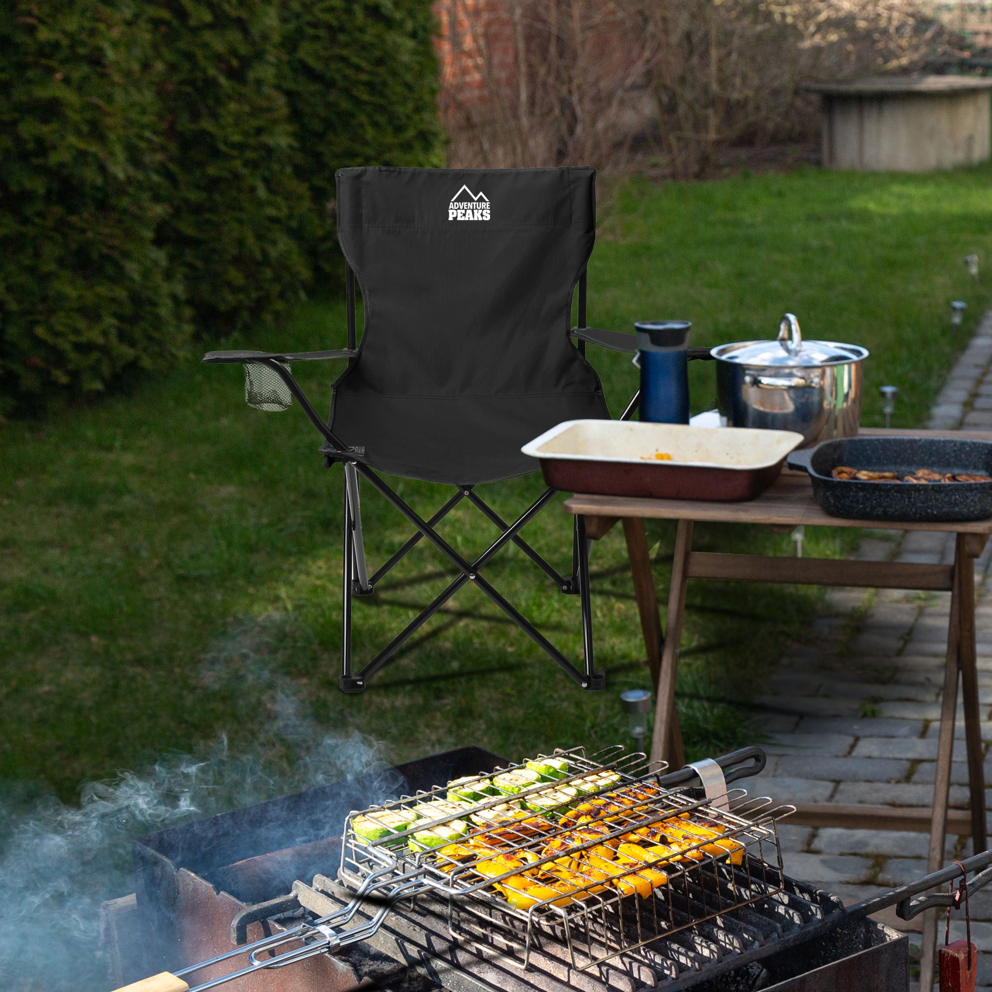 Foldable Camping Chair with Carrier Bag