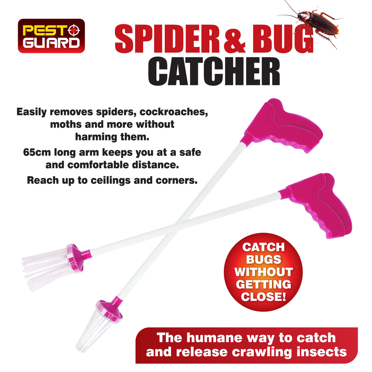 Spider Catcher Pink