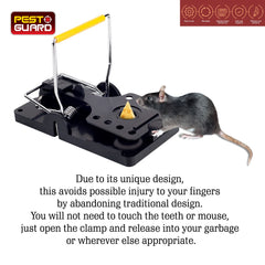 Mouse Trap with Metal Clips 4pk