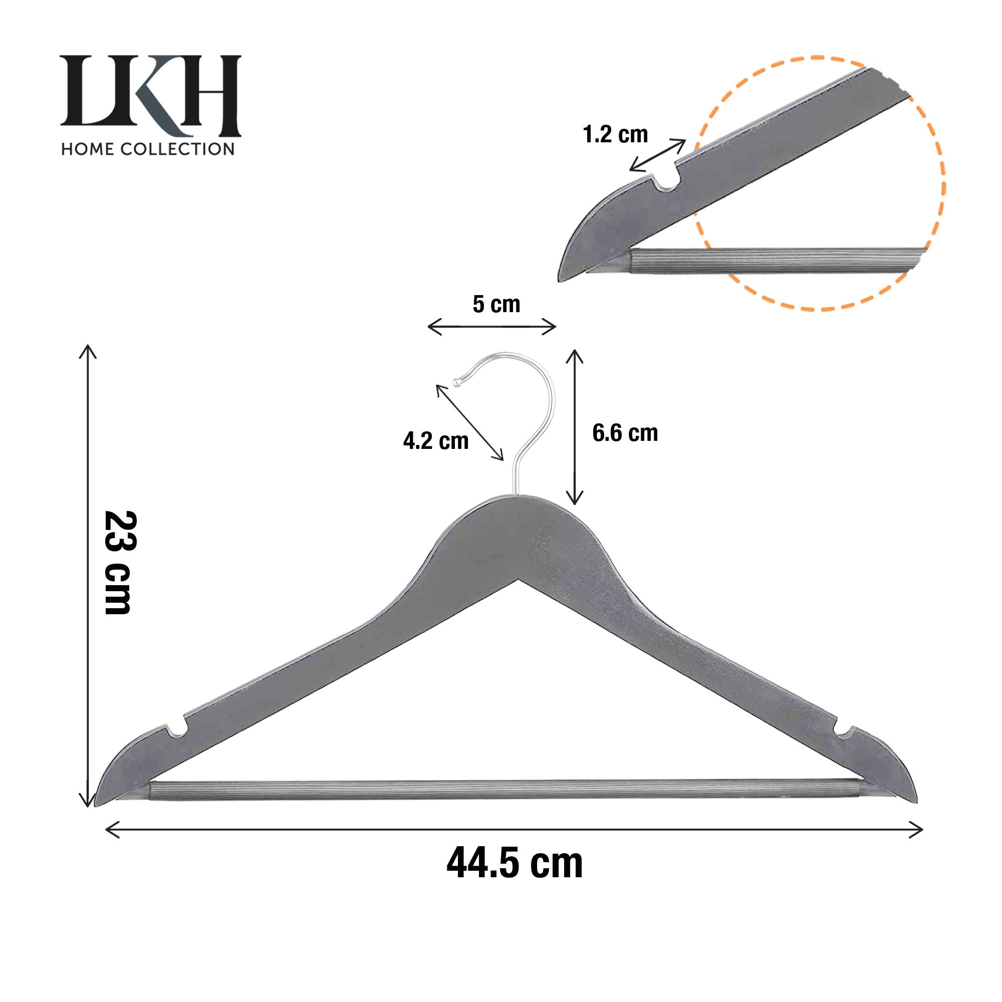 10-Pack Durable Clothes Hangers For Closet