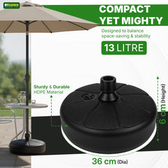 13L Water Parasol Base