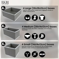 12PK Storage Boxes