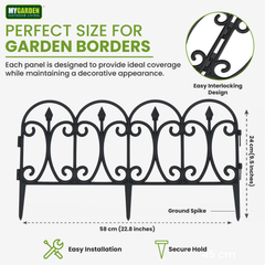 4PK Garden Fence
