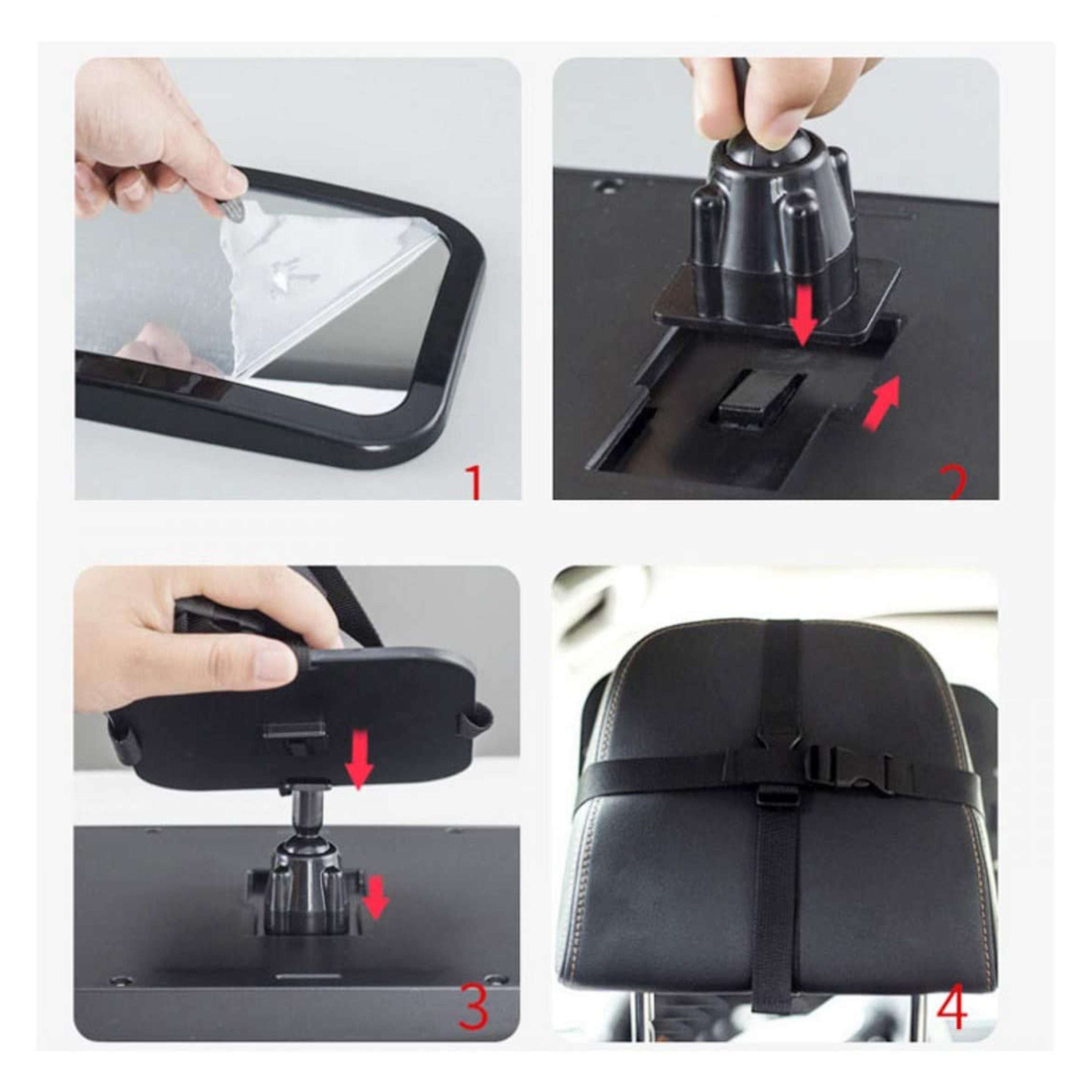 Adjustable Back Seat Baby Mirror For Safety