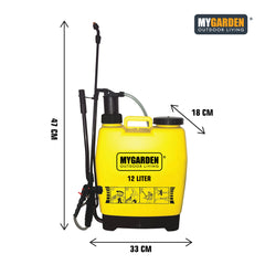 12 Litre Manual Pressure Sprayer