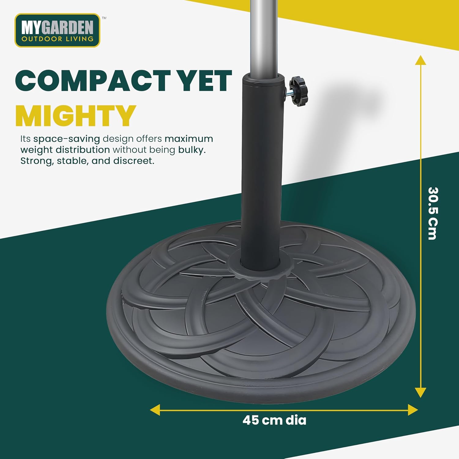 Cast Iron Effect Parasol Base