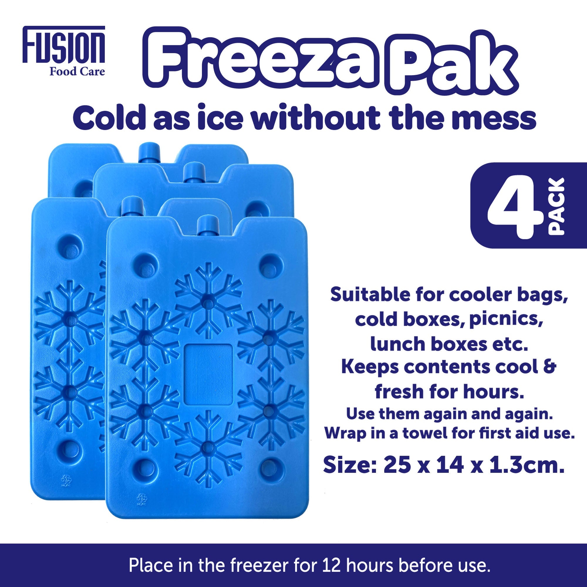 Durable and effective 4PK Ice Pack For Injuries